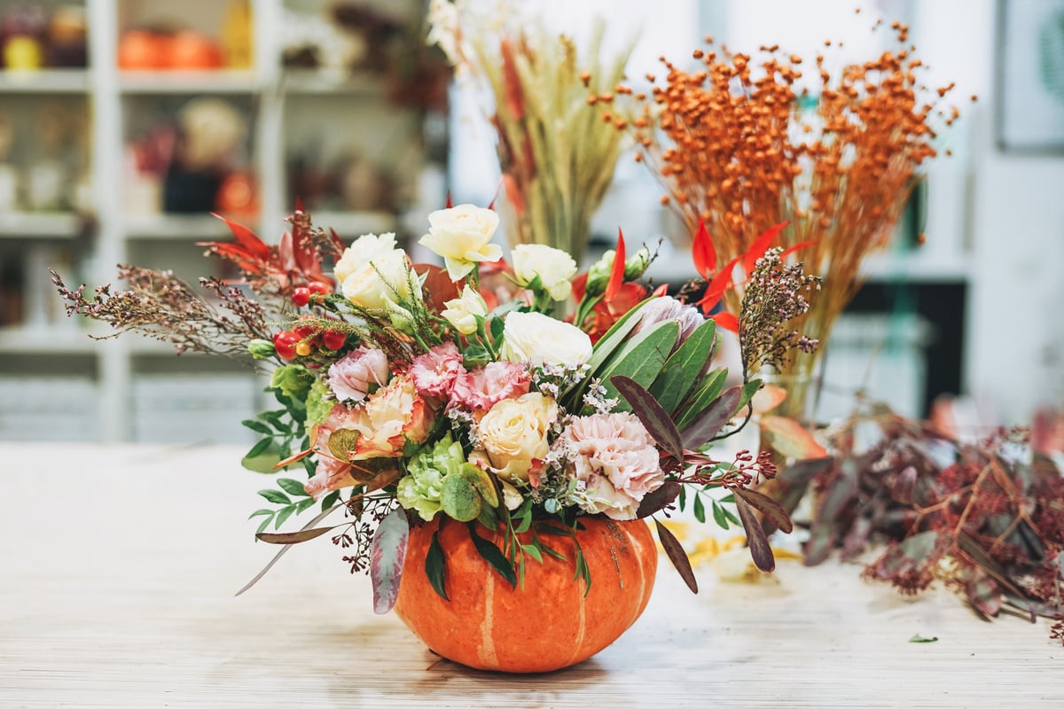 Autumn Flower Arrangement